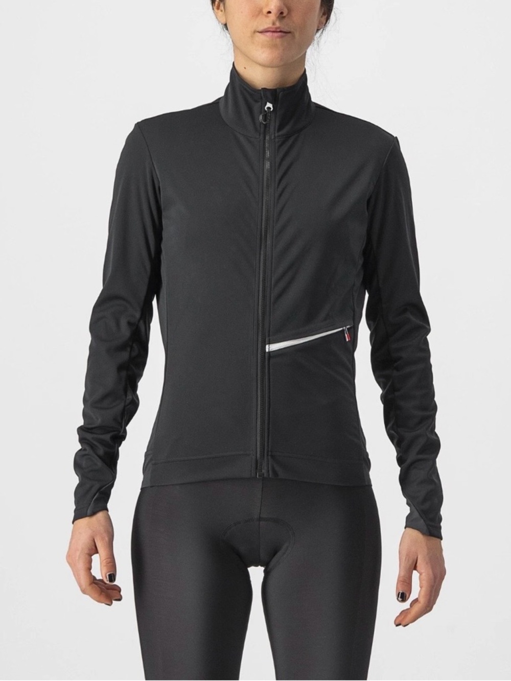 EUC Women's Castelli Go Jacket Bike Cycling Performance Zip Front Medium